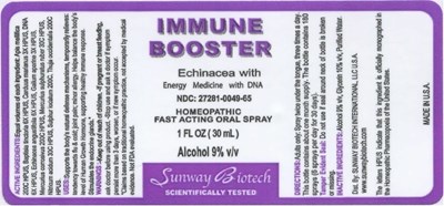 1oz bottle label - Immune Booster